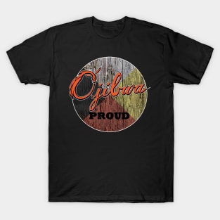 Ojibwa Proud Medicine Wheel T-Shirt